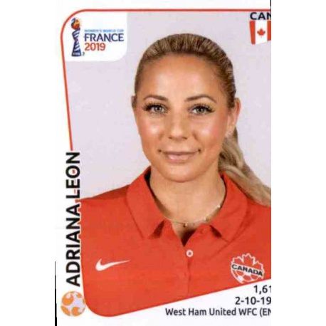Adriana Leon Canada 340 Panini Fifa Women's World Cup France 2019 