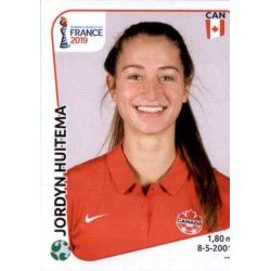 Jordyn Huitema Canada 343 Panini Fifa Women's World Cup France 2019 