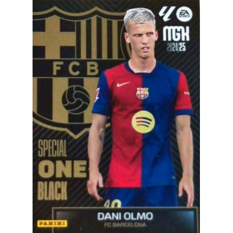 Dani Olmo Special One Black Barcelona