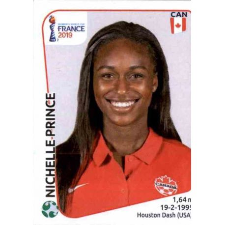 Nichelle Prince Canada 346 Panini Fifa Women's World Cup France 2019 