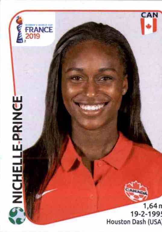 Kanada Panini Frauen WM 2019 Sticker 346 Nichelle Prince 