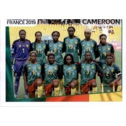 Alineación Cameroon 348 Panini Fifa Women's World Cup France 2019 