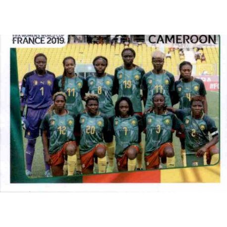 Alineación Cameroon 348 Panini Fifa Women's World Cup France 2019 