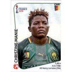Christine Manie Cameroon 350 Panini Fifa Women's World Cup France 2019 