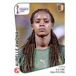 Aurelle Awona Cameroon 351 Panini Fifa Women's World Cup France 2019 