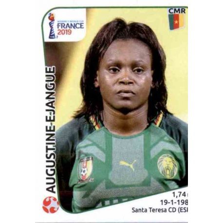 Augustine Ejangue Cameroon 352 Panini Fifa Women's World Cup France 2019 