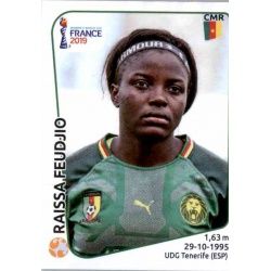 Raissa Feudjio Cameroon 354 Panini Fifa Women's World Cup France 2019 