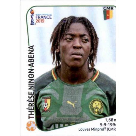 Thérése Ninon Abena Cameroon 356 Panini Fifa Women's World Cup France 2019 