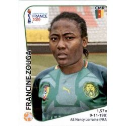 Francine Zouga Cameroon 358 Panini Fifa Women's World Cup France 2019 
