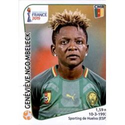 Genéviéve Ngo Mbeleck Cameroon 359 Panini Fifa Women's World Cup France 2019 