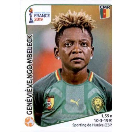 Genéviéve Ngo Mbeleck Cameroon 359 Panini Fifa Women's World Cup France 2019 