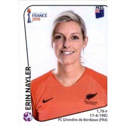 Erin Nayler New Zealand 368 Panini Fifa Women's World Cup France 2019 