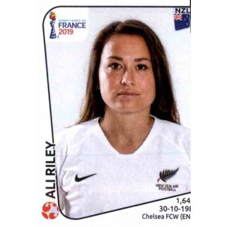 Ali Riley New Zealand 374 Panini Fifa Women's World Cup France 2019 