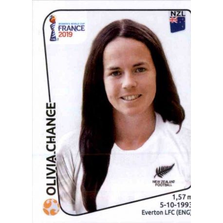 Olivia Chance New Zealand 379 Panini Fifa Women's World Cup France 2019 