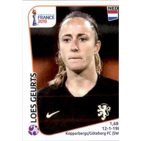 Loes Geurts Netherlands 387 Panini Fifa Women's World Cup France 2019 