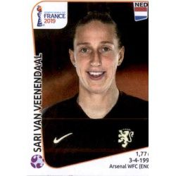 Sari van Veenendaal Netherlands 388 Panini Fifa Women's World Cup France 2019 