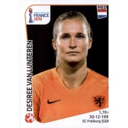 Desiree van Lunteren Netherlands 389 Panini Fifa Women's World Cup France 2019 