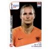 Desiree van Lunteren Netherlands 389 Panini Fifa Women's World Cup France 2019 