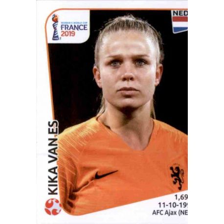 Kika van Es Netherlands 390 Panini Fifa Women's World Cup France 2019 