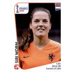 Siri Worm Netherlands 392 Panini Fifa Women's World Cup France 2019 