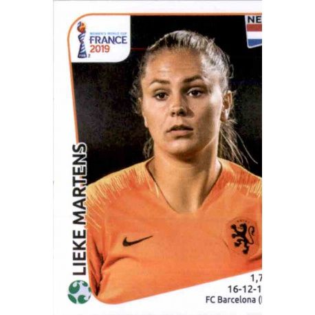 Lieke Martens Netherlands 399 Panini Fifa Women's World Cup France 2019 