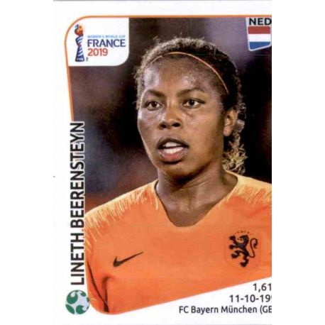 Lineth Beerensteyn Netherlands 402 Panini Fifa Women's World Cup France 2019 