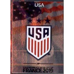 Escudo United States 404 Panini Fifa Women's World Cup France 2019 