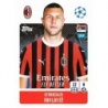 Buy Online Strahinja Pavlović AC Milan Topps Champions Stickers 2024/25