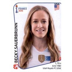 Becky Sauerbrunn United States 408 Panini Fifa Women's World Cup France 2019 