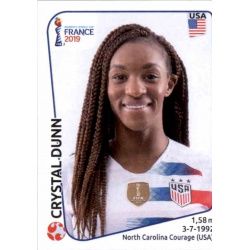 Crystal Dunn United States 409 Panini Fifa Women's World Cup France 2019 