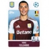 Buy Sticker Youri Tielemans Aston Villa Topps Champions 2024 25 Sticker Album