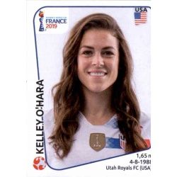 Kelley O'Hara United States 410 Panini Fifa Women's World Cup France 2019 
