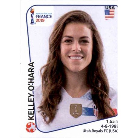 Kelley O'Hara United States 410 Panini Fifa Women's World Cup France 2019 