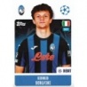 Sale Sticker Giorgio Scalvini Atalanta BC Topps Stickers Champions 24/25