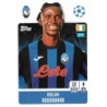 Offer Online Odilon Kossounou Atalanta BC Topps Champions 2024/25