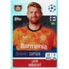 Sale Online Lukáš Hrádecký Bayer 04 Leverkusen Captain Topps Champions Stickers 2024/25