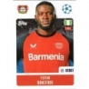 Sale Online Victor Boniface Bayer 04 Leverkusen Topps Stickers Champions 24/25