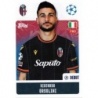 Buy Sticker Riccardo Orsolini Bolonia FC 1909 Topps Champions Stickers 24/25