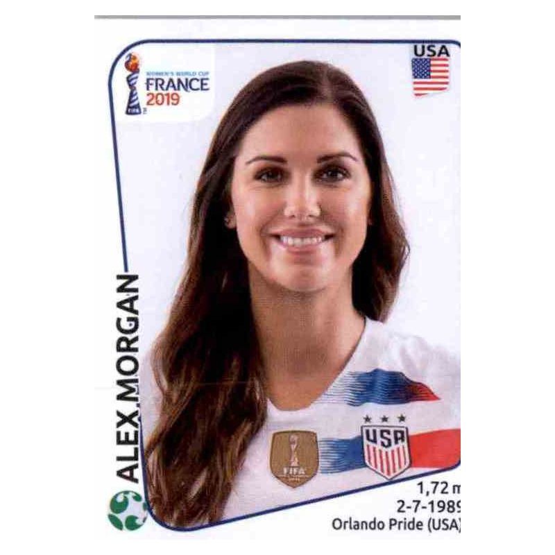 Panini Frauen WM 2019 Sticker 418 USA Alex Morgan