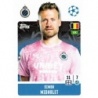 Compra Online Simon Mignolet Club Brugge KV Topps Stickers Champions 24/25