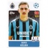 Cromo de Casper Nielsen Club Brugge KV Topps Champions Stickers 24/25