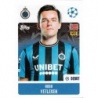 Cromos de Fútbol Hugo Vetlesen Club Brugge KV Topps Champions 2024/25