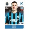 Compra Online Christos Tzolis Club Brugge KV Topps Champions Stickers 24/25