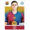 Cromo de Fermín López Barcelona Topps Champions 2024 25 Sticker Album