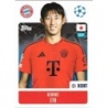 Cromos de Fútbol Hiroki Ito Bayern München Topps Champions Stickers 2024/25