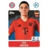 Cromos de Fútbol Jamal Musiala Bayern München Topps Champions Stickers 24/25