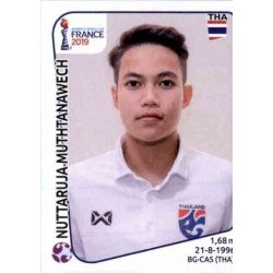 Nuttaruja Muthtanawech Thailand 426 Panini Fifa Women's World Cup France 2019 