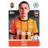 Venta Online Danylo Sikan Shakhtar Donetsk Topps Champions 2024 25 Sticker Album