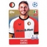 Buy Online Santiago Giménez Feyenoord Topps Champions Stickers 24/25