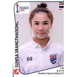 Sunisa Srangthaisong Thailand 430 Panini Fifa Women's World Cup France 2019 
